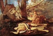 Echo and Narcissus Poussin